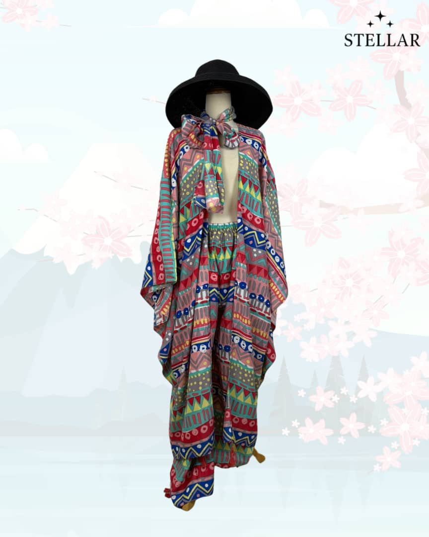 Stellar Kimono Pants Set